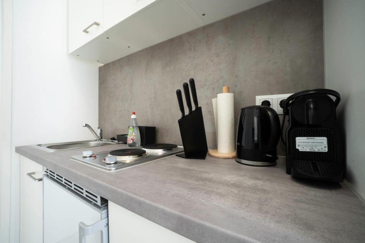Modern 1-Bedroom Apartment Next To Praterstern Вена Экстерьер фото